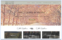Williams & Heim Wine Website